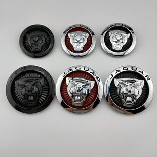 适用于捷豹中网标 改装 XF XFL XE XJ XJL F-PACE 机盖前标中网标