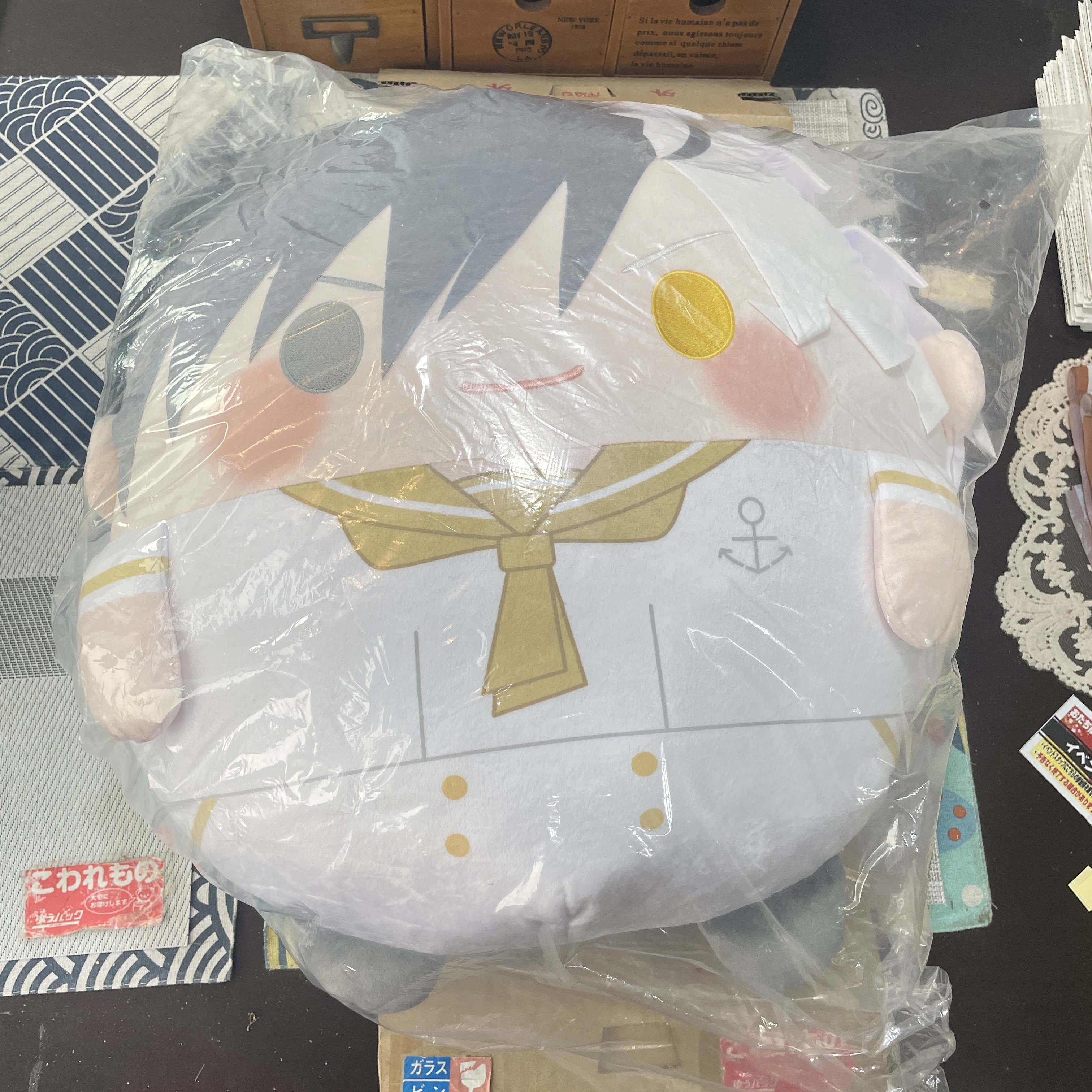 现货 正品 WIND BREAKER A赏&ldquo;樱遥 圆滚滚毛绒公仔（Mega 50cm）