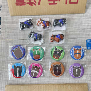 现货 正版 日本AMUSE 赛马娘 名马传说 赛马大头DMM 抽赏吧唧