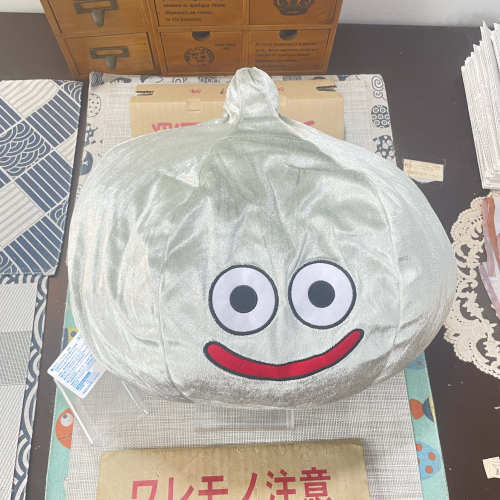现货 日本正品  勇者斗恶龙DQ 金属史莱姆 超大玩偶 手办公仔