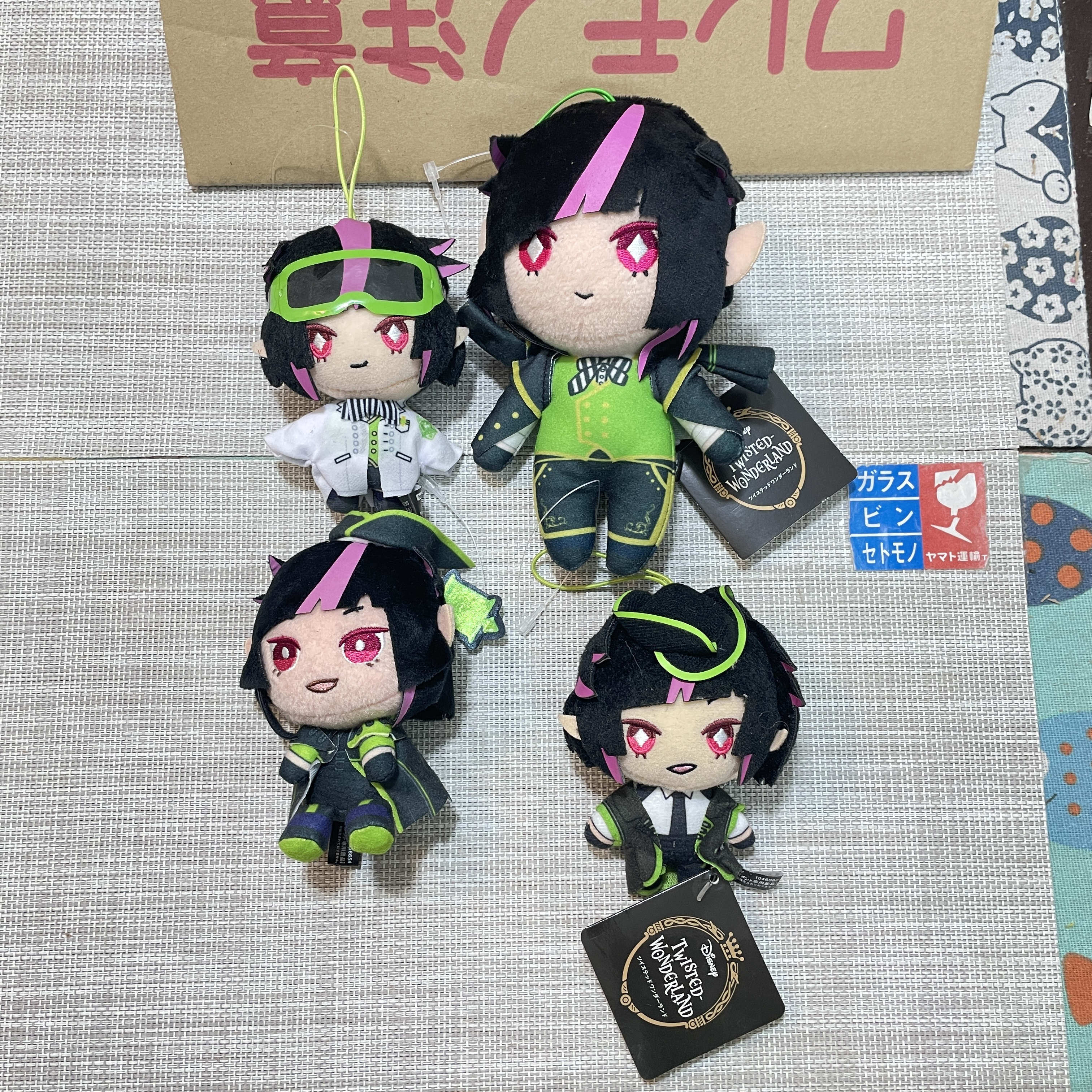 正品 扭曲仙境sega毛绒 lilia专场 景品实验服公仔娃娃红心寮努努