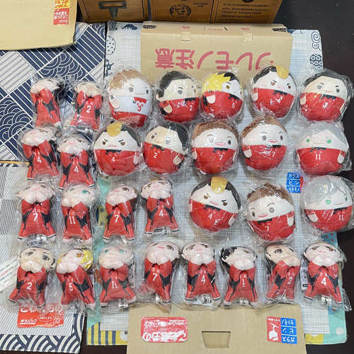 直销海外 ハイキュー!! 日本 排球少年 MAXLIMITED 圆滚滚 趴趴夹