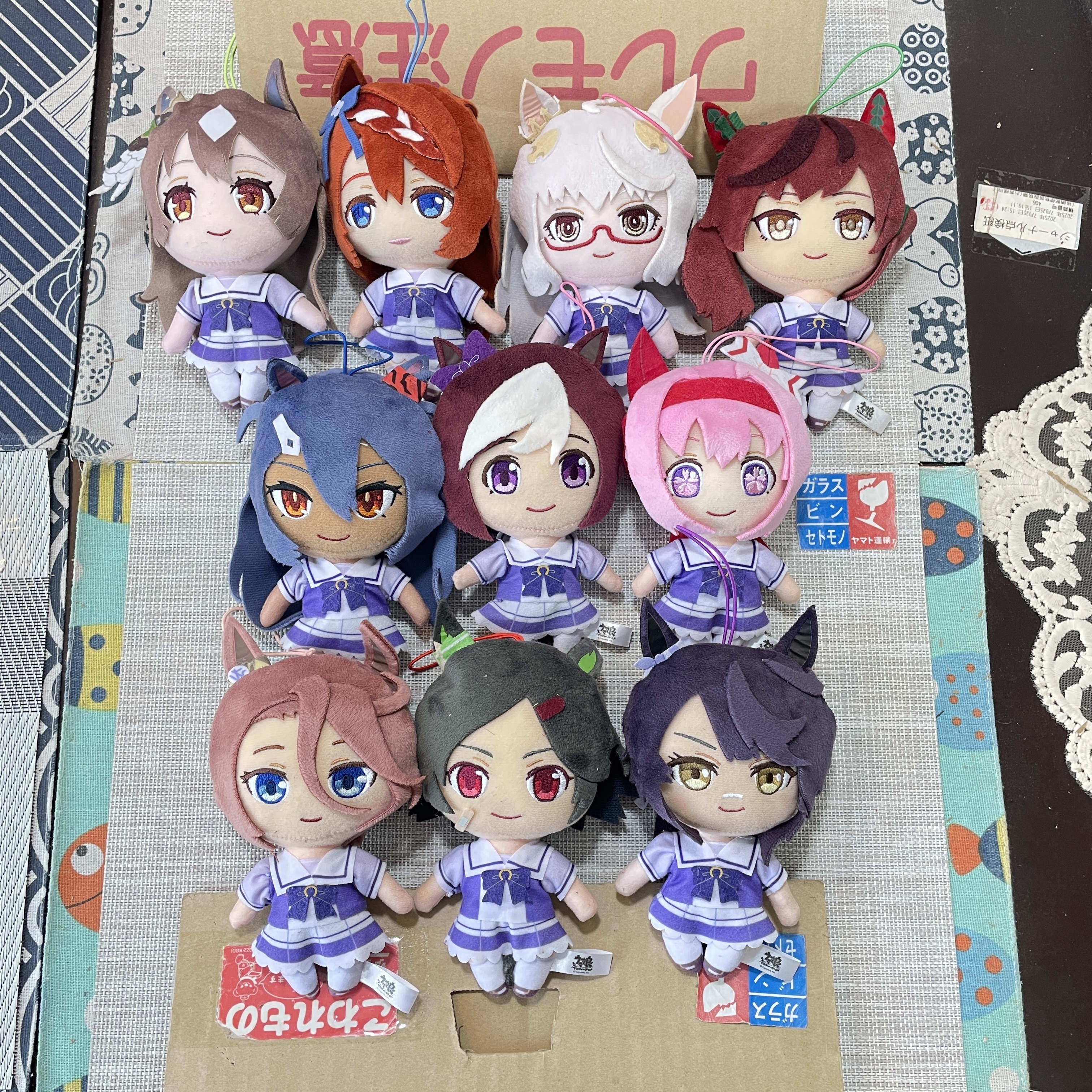 现货 正版无吊牌  赛马娘  16-18cm   FuRyu毛绒玩具 玩偶 日购