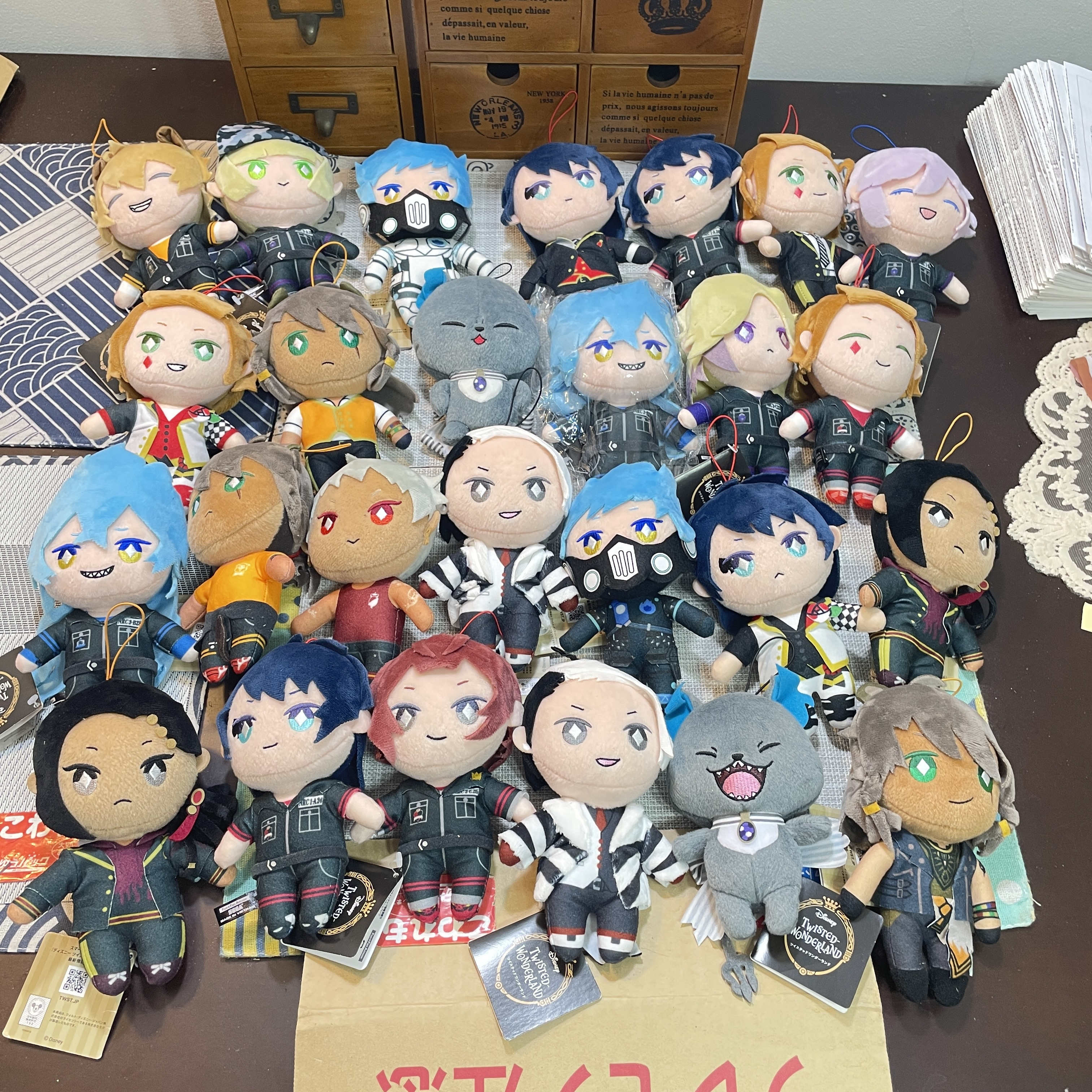 东京店直供正品扭曲仙境sega毛绒努努景品实验服公仔 娃娃白雪寮3