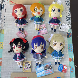 官谷日购国现 Lovelive！缪斯 毛绒玩偶 毛绒玩具 努努