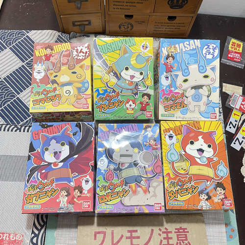 现货万代（BANDAI）《妖怪手表》系列简易拼装模型（Plamo）