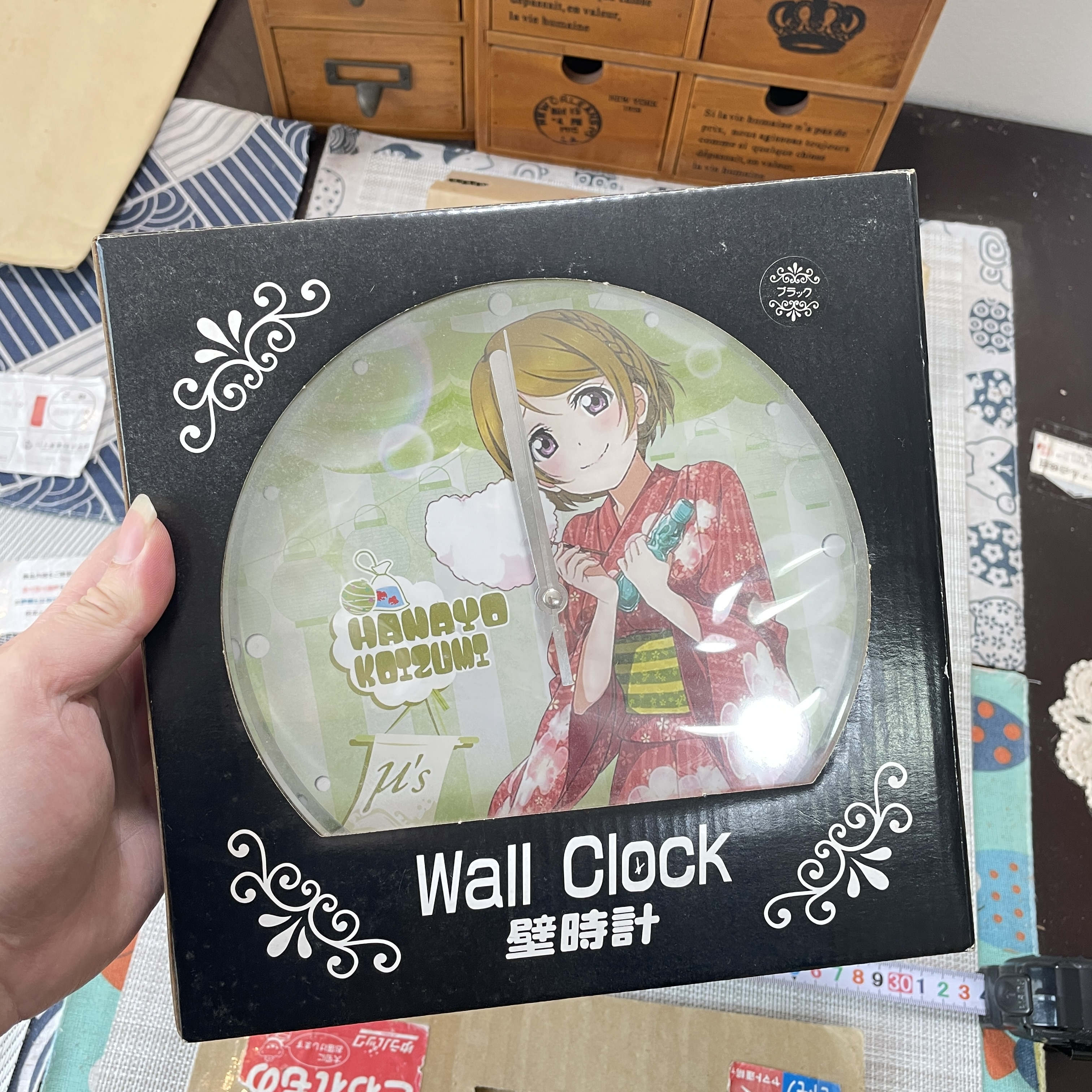 现货 lovelive 缪斯 小泉花阳 壁时钟 绝版老物 日本进口 全新