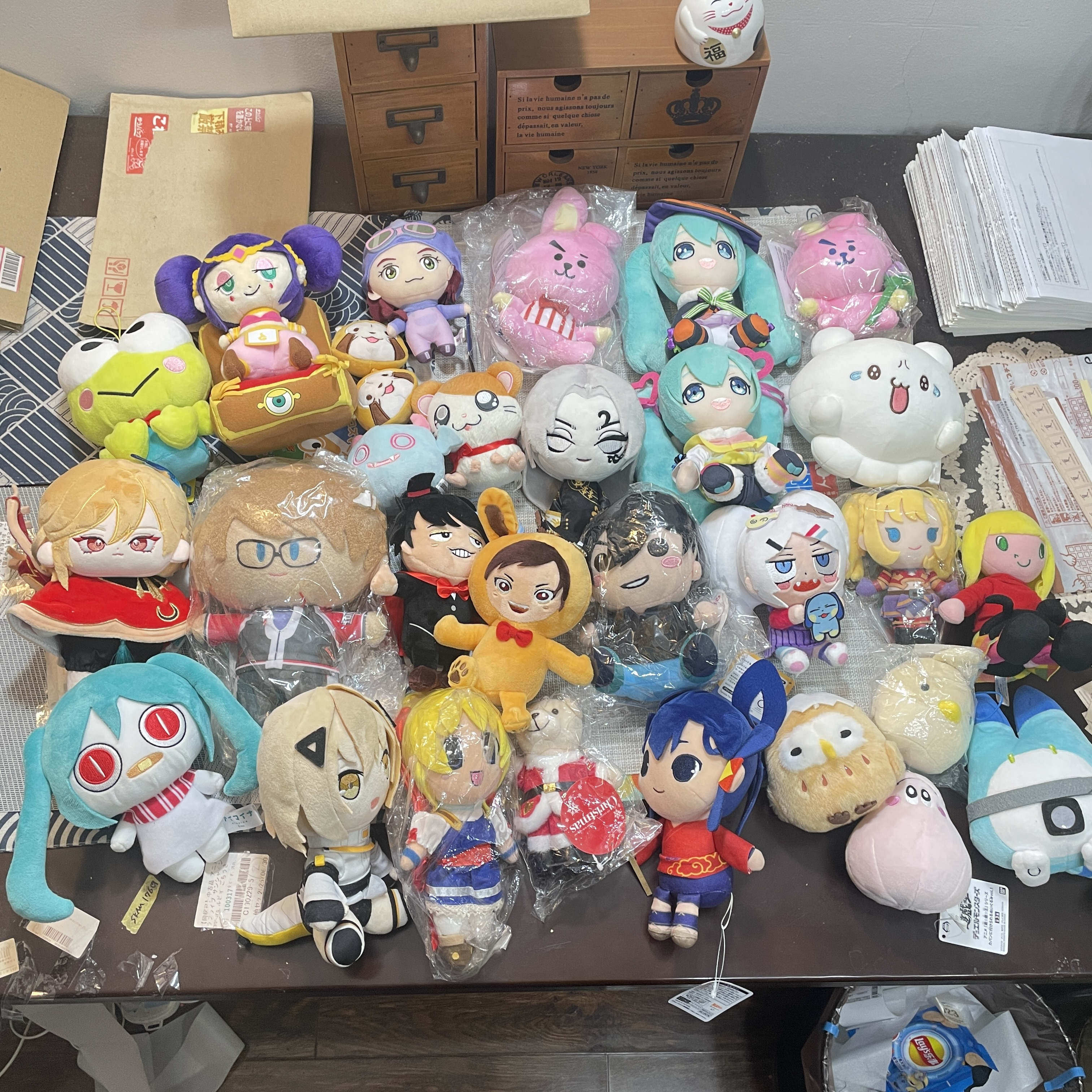 现货 官谷 秋叶原直供 日本动漫 娃娃 玩偶 毛绒 fufu 嘉年华7号