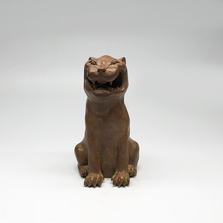 不仁斋薛继业十二生肖雕塑系列 寅虎 铸铜限量甲字款