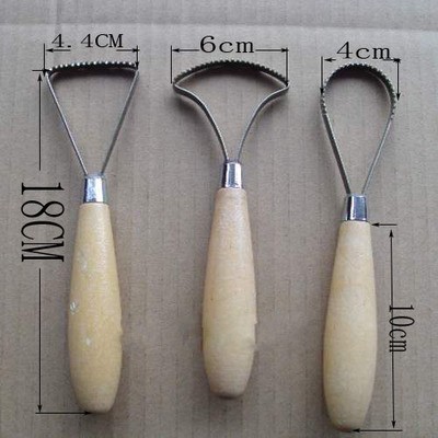 模型工具带齿刮刀品艺