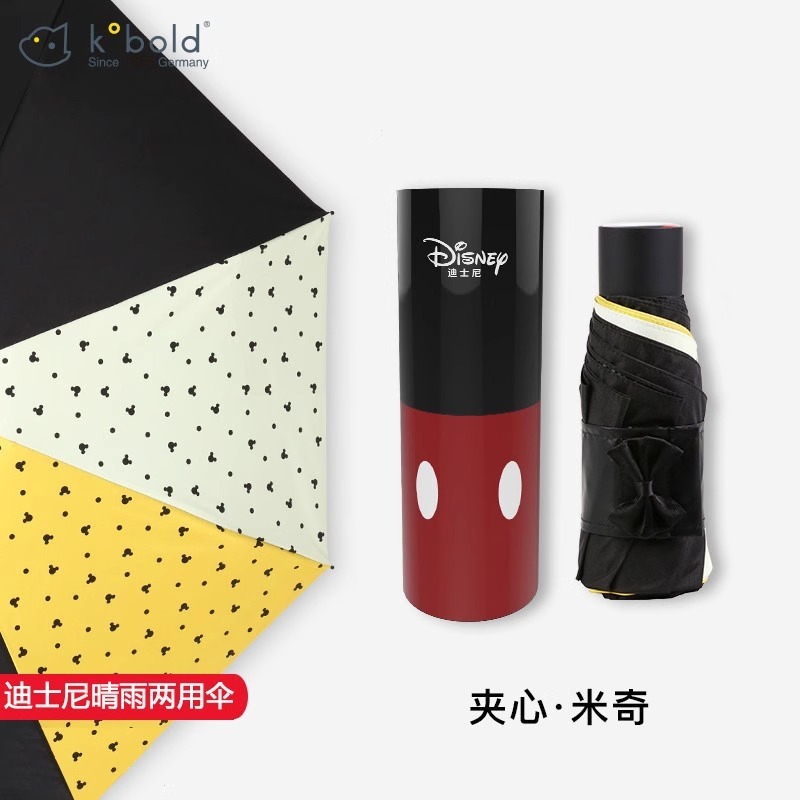 德国防晒超轻小清新黑胶雨伞