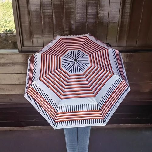 kobold三折黑胶防晒晴雨两用伞