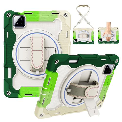 平板保护套适用小米Pad7/7Pro电脑防摔壳11.2寸带支架硅胶Xiaomi Pad8/6/5Pro11寸全包挂绳背带手持便携户外