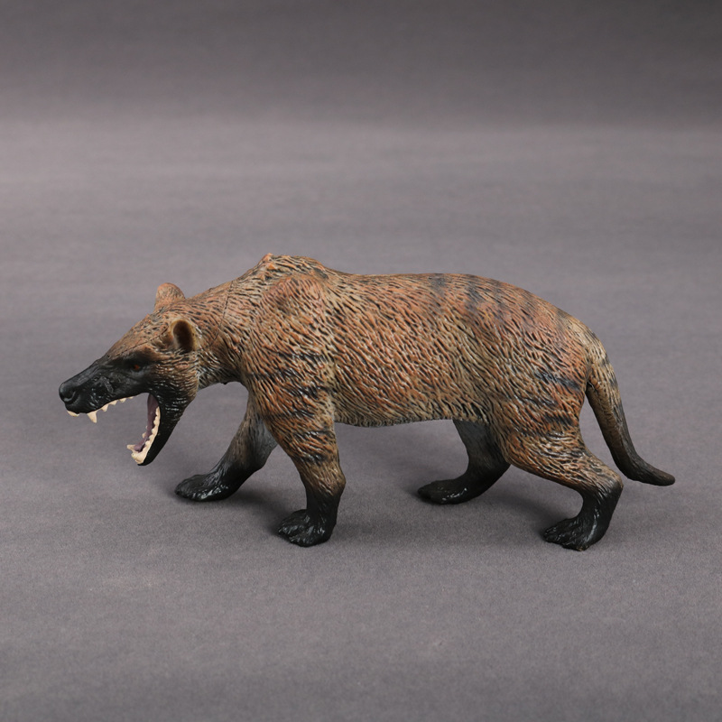 恐狼模型仿真远古动物科普