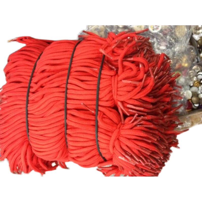 8股有芯卡头绳现货45厘米长/100根起/红色/红色/可定做其它颜色77