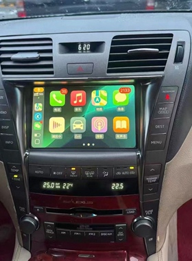 适用雷克萨斯LS460LS500LS600升级无线Carplay+Hicar互联06-08款