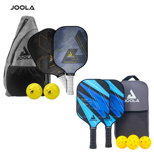 JOOLA尤拉匹克球拍Essentials/Blue Lightning玻璃纤维初学套装