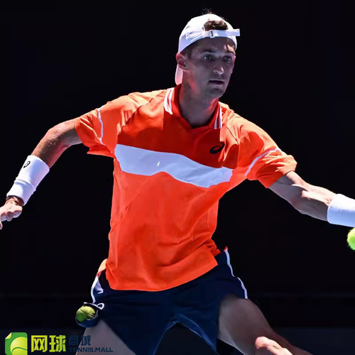 亚瑟士网球服男POLO衫短袖短裤子