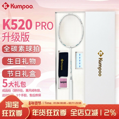 薰风羽毛球拍礼盒K520pro