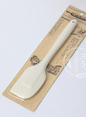 日本进口Cakeland一体式钢芯耐热硅胶刮刀奶油抹刀搅拌刀烘培工具