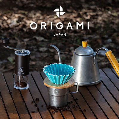 ORIGAMI咖啡滤杯折纸陶瓷美浓烧