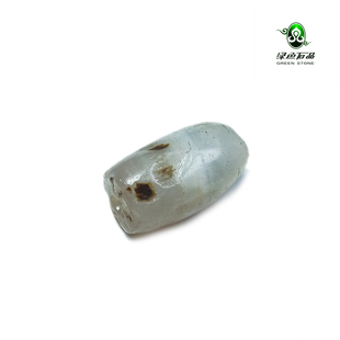 实物拍照wp744 大开门散珠高古乳白色老玛瑙DIY配珠 不还价