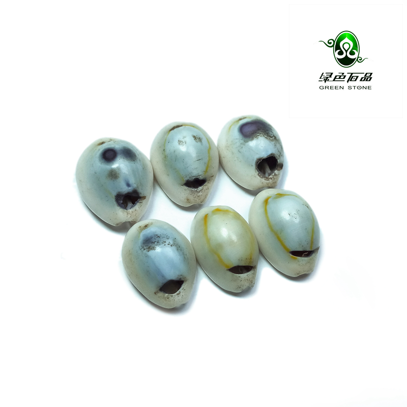 实物拍照wp462 不还价 多颗大颗粒老法螺贝壳DIY珠配珠古珠