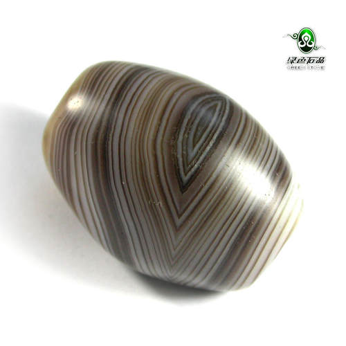 西藏缠丝玛瑙挂件天珠吊坠