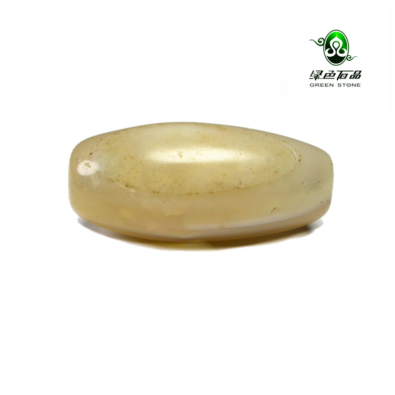 实物拍照wp522 不还价 黄色系天然老玛瑙管珠 DIY主珠清代