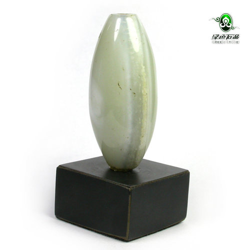 实物拍照mz3252 不还价书房案头小摆件清代老缠丝玛瑙珠玩件