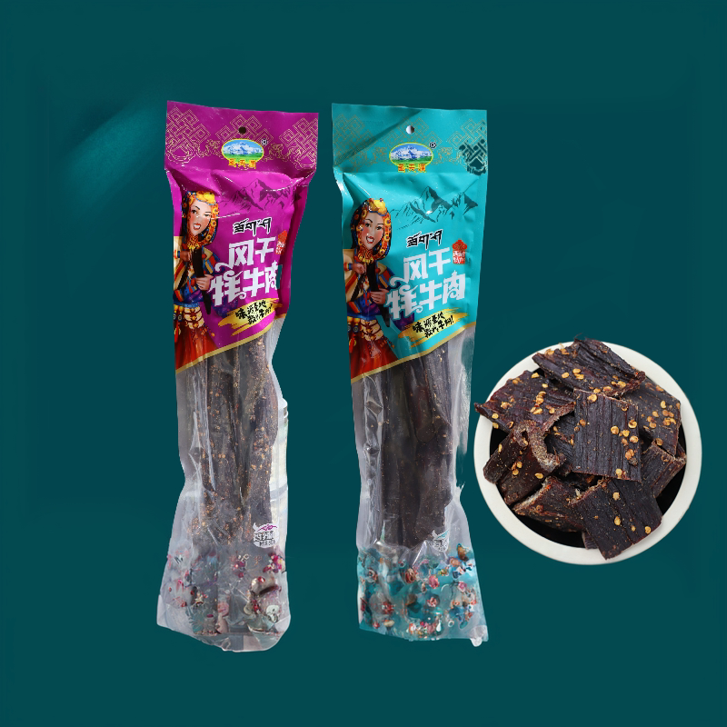 牦牛肉风干500g官方旗舰店正宗干巴牛肉手撕长条西藏零食包邮