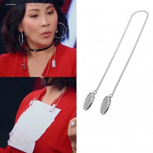 吃饭围兜防溅小夹子纸巾夹挂脖子夹夹餐巾纸防脏油防溅打成人