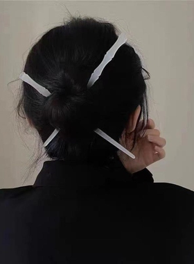 簪子日常约竹节发簪女夏天后脑勺盘发气质旗袍汉服发钗头饰