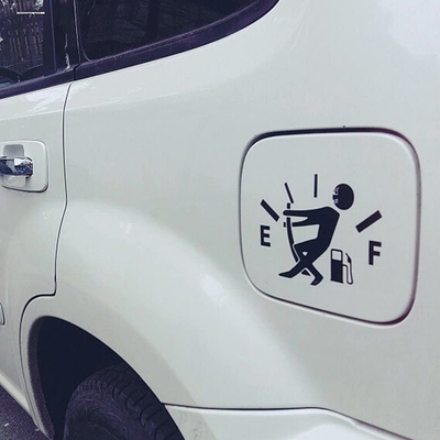 适用于别克君威君越昂扬威朗GL8微蓝6昂科威油箱盖车贴9295号贴纸