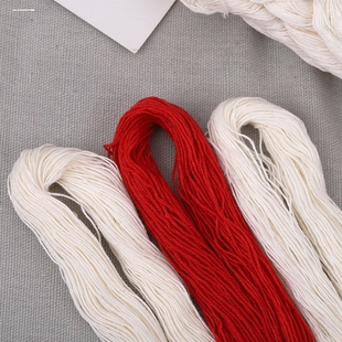 老式缝被子棉线纯棉细粗缝棉衣服做活手工线绗缝线钉固定被子缝补