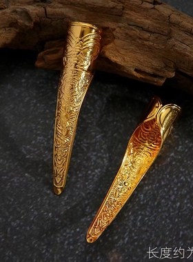 宫头饰千手观音假长指甲套加厚肚皮舞传护甲手指套古装清朝宫廷清