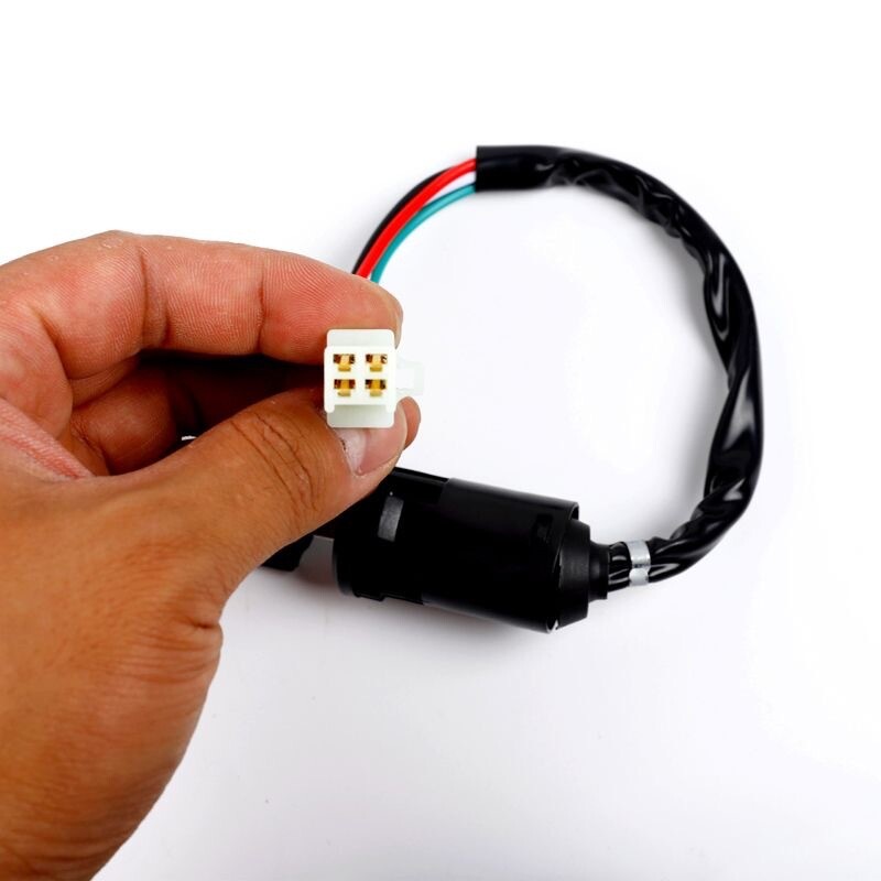 越野摩托车改装配件 通用小高赛ATV沙滩车启动点火开关电门锁钥匙