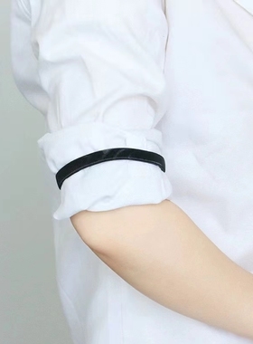 衬衫袖箍弹性臂带欧美袖箍女士男士防滑绑带臂环手环衬衫袖环