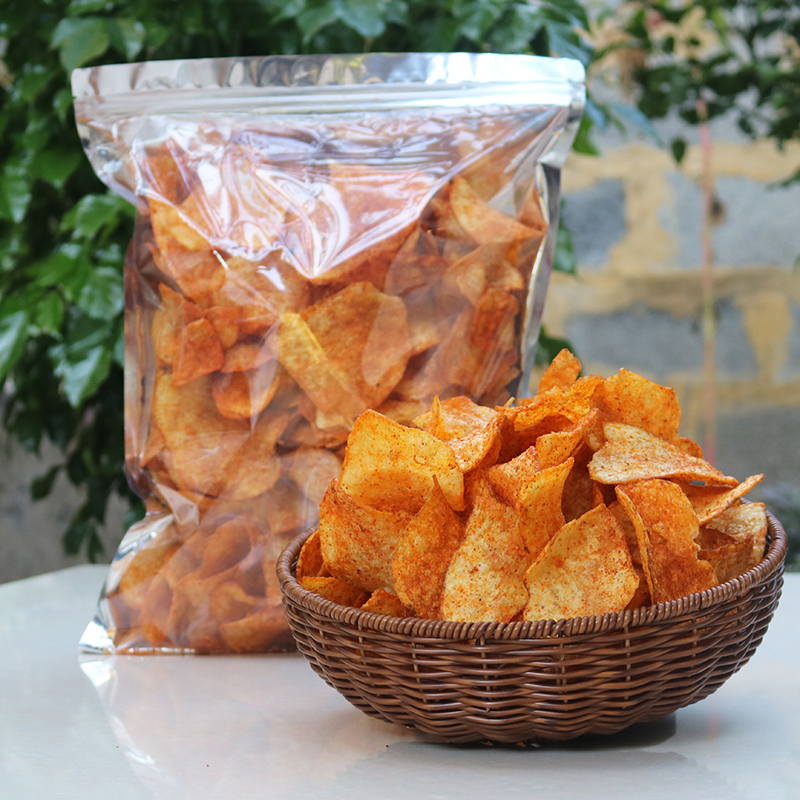 大分量油炸土豆片香酥陆良朱进财