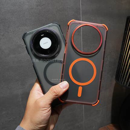 适用华为mate80promax防摔手机壳友创肤感Mate70pro+防摔大孔磁吸充电