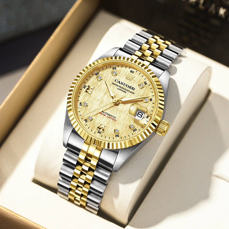 瑞士镂空潮流男卡梭尔手表品牌十大男表轻奢自动机械表精钢8848