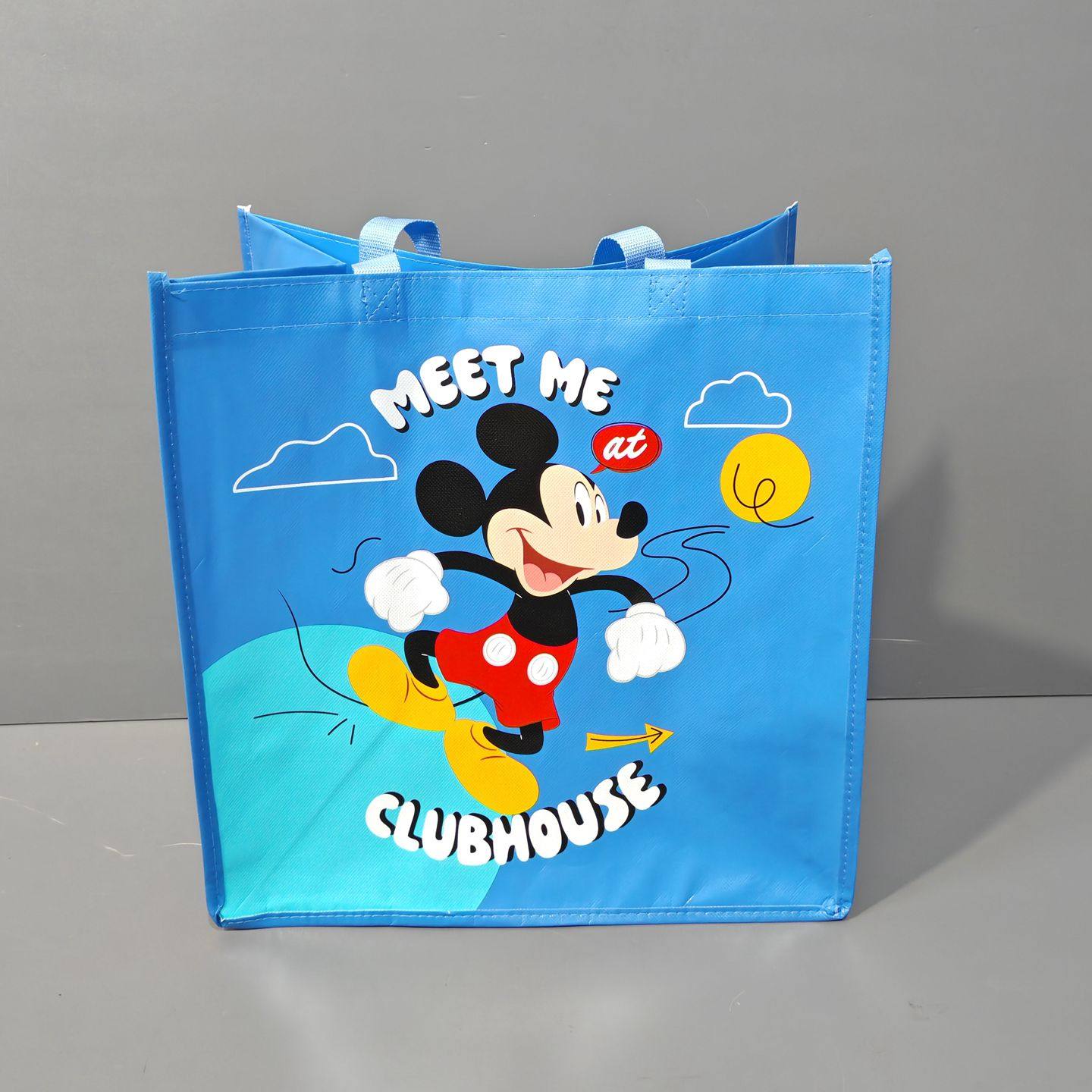 外贸单大容量卡通防水无纺布覆膜购物袋超市手提袋单肩包收纳袋,收纳整理,购物袋/环保袋/帆布袋,淘宝优惠券,粉丝福利购,淘宝优惠卷