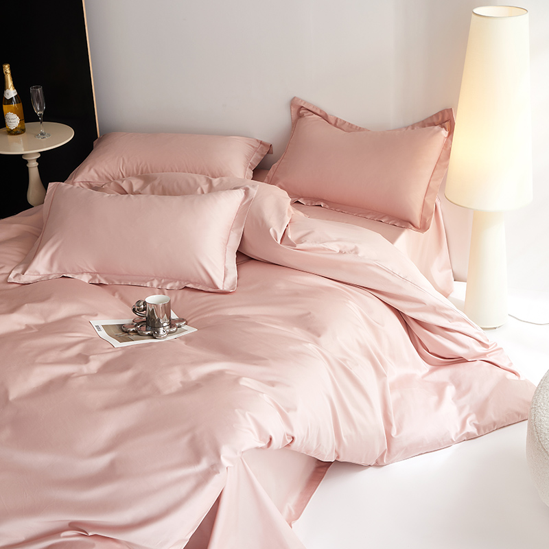 100S纯棉贡缎被套单件被罩全棉高支高密透气细腻 特殊尺寸可定制