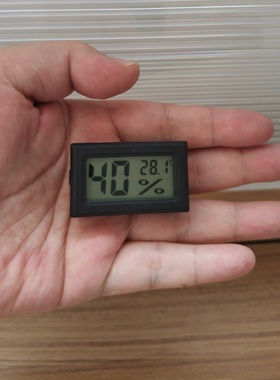 防潮箱干燥箱 数字显示 湿度表 显示器 防潮箱用 湿度温度计 可选带挂架款可挂门上美观大方精准度高误差小