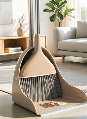 小国加大款扫把套装扫把簸箕套装笤帚扫地畚斗组合软毛扫把包邮