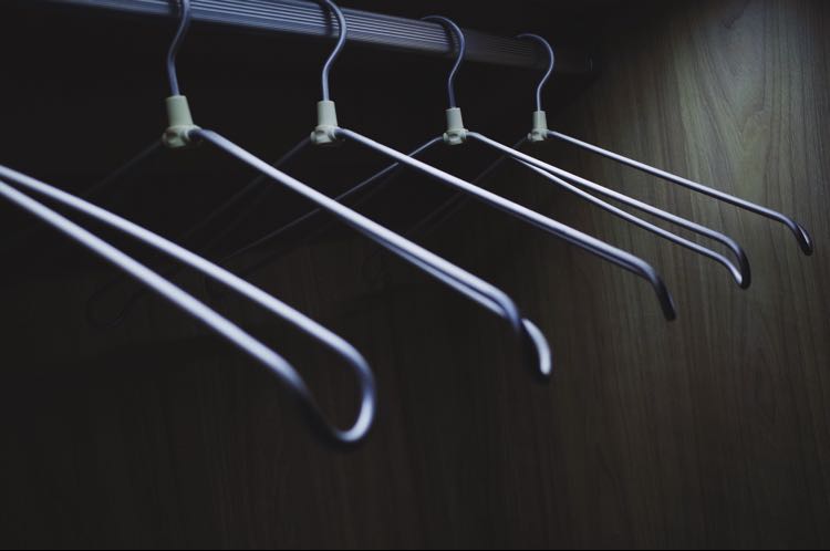 日本金属铝氧化晾衣架可旋转