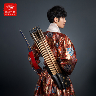 阿利弓箭传统弓敦煌飞天专业传统反曲弓竞技比赛层压弓美猎