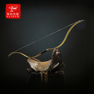 阿利弓箭 骑射鞑靼弓层压传统弓专业比赛