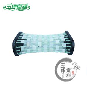 天然大理石阿富汗玉石枕头 夏凉降温透气成人单人枕 床上用品