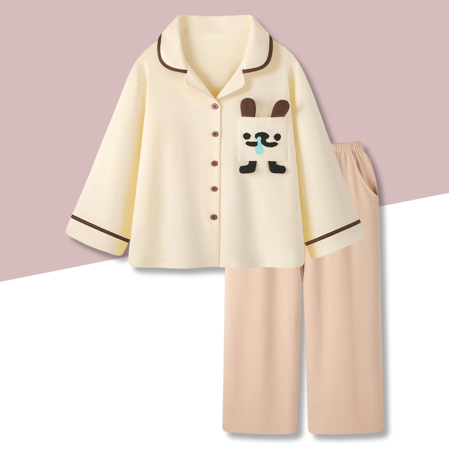 全棉睡衣女款春秋冬季新款